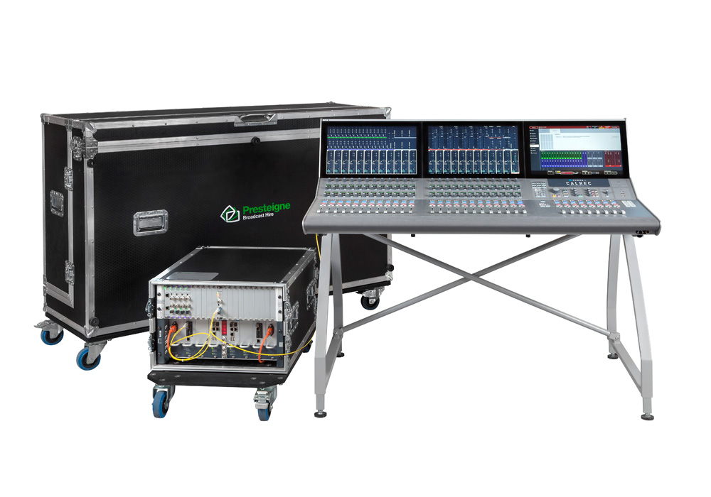 Calrec Summa Audio Mixing Desk (24+8 Fader) With Compact Core
