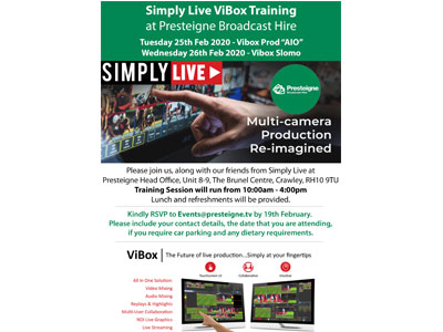 Simply Live ViBox Training